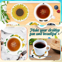 Load image into Gallery viewer, Diamond Crafts Coasters Diamond Painting Coasters (8PCS Sunflower)
