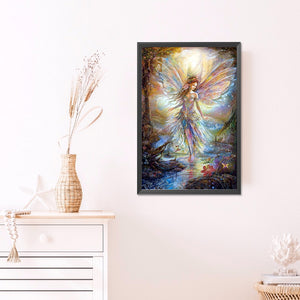 Angel 40*60CM(Picture) Full Round Drill Diamond Painting