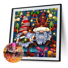 Load image into Gallery viewer, Christmas Gnome 40*40CM(Canvas) Full Round Drill Diamond Painting
