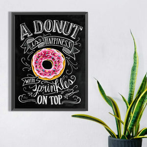 Donut 30*40CM(Picture) Full Square Drill Diamond Painting