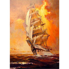 Load image into Gallery viewer, Sailing Boat 30*40CM(Canvas) Full Square Drill Diamond Painting
