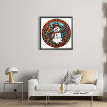 Load image into Gallery viewer, Christmas Snowman 40*40CM(Picture) Full Square Drill Diamond Painting
