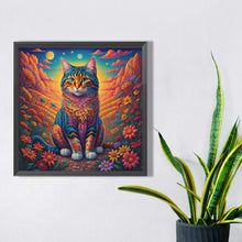 Load image into Gallery viewer, Color Cat 40*40CM(Picture) Full Square Drill Diamond Painting
