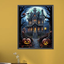 Load image into Gallery viewer, Halloween Haunted House 40*50CM(Picture) Full Square Drill Diamond Painting

