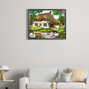 The Farm 50*40CM(Picture) Full Square Drill Diamond Painting