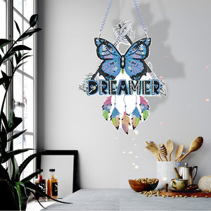 Special Shape Diamond Drawing Hanging Kit Suncatcher (Dreamer Butterfly)