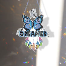 Load image into Gallery viewer, Special Shape Diamond Drawing Hanging Kit Suncatcher (Dreamer Butterfly)

