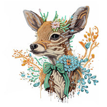 Load image into Gallery viewer, Deer 30*30CM(Canvas) Partial Special Shaped Drill Diamond Painting
