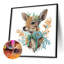 Load image into Gallery viewer, Deer 30*30CM(Canvas) Partial Special Shaped Drill Diamond Painting
