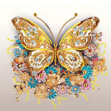 Load image into Gallery viewer, Butterfly 30*30CM(Canvas) Partial Special Shaped Drill Diamond Painting
