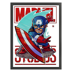 Captain (40*55CM) 11CT 3 Stamped Cross Stitch