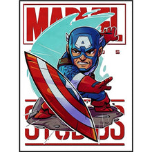 Load image into Gallery viewer, Captain (40*55CM) 11CT 3 Stamped Cross Stitch
