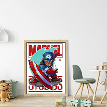 Load image into Gallery viewer, Captain (40*55CM) 11CT 3 Stamped Cross Stitch
