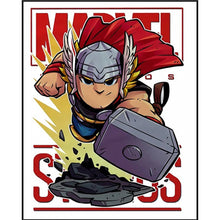 Load image into Gallery viewer, Thor (40*52CM) 11CT 3 Stamped Cross Stitch
