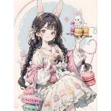 Load image into Gallery viewer, Girl (40*53CM) 11CT 3 Stamped Cross Stitch
