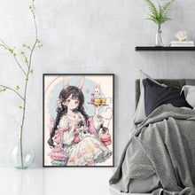 Load image into Gallery viewer, Girl (40*53CM) 11CT 3 Stamped Cross Stitch
