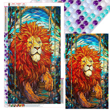 Load image into Gallery viewer, Marching Lion 40*70CM(Canvas) Full Round Drill Diamond Painting
