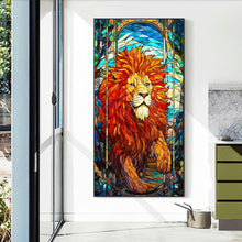 Load image into Gallery viewer, Marching Lion 40*70CM(Canvas) Full Round Drill Diamond Painting

