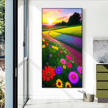 Load image into Gallery viewer, Flower Meadow 40*70CM(Canvas) Full Round Drill Diamond Painting
