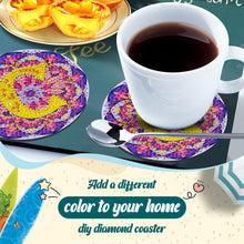 Load image into Gallery viewer, 2PCS Diamond Painting DIY Coaster Acrylic Special Shape Alphabet (Mandala C)
