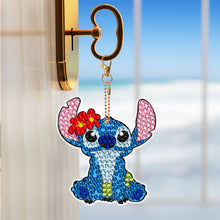 Load image into Gallery viewer, 6PCS Full Drill Keyring Special Shape Double Sided Diamond Art Keychains Pendant
