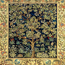 Load image into Gallery viewer, Flowers Grass (50*50CM) 11CT 3 Stamped Cross Stitch
