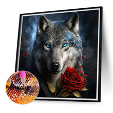 Load image into Gallery viewer, Dark Night Wolf 40*40CM(Canvas) Full Round Drill Diamond Painting
