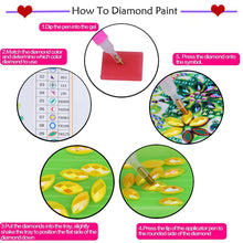 Load image into Gallery viewer, Tree Of Life¡¤Colorful Flowers 30*40CM(Canvas) Partial Special Shaped Drill Diamond Painting
