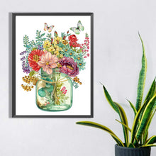 Load image into Gallery viewer, Vase And Flowers 30*40CM(Canvas) Partial Special Shaped Drill Diamond Painting
