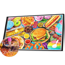 Load image into Gallery viewer, Dining Bar 40*30CM(Canvas) Full Round Drill Diamond Painting
