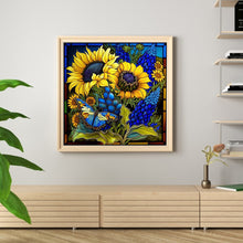 Load image into Gallery viewer, Stained Glass (40*40CM) 11CT 3 Stamped Cross Stitch
