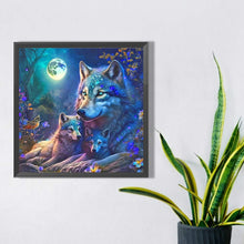 Load image into Gallery viewer, Wolf 40*40CM(Picture) Full Round Drill Diamond Painting
