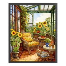 Load image into Gallery viewer, Greenhouse (40*50CM) 14CT 2 Stamped Cross Stitch
