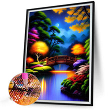 Load image into Gallery viewer, Night Bridge 40*50CM(Picture) Full Round Drill Diamond Painting
