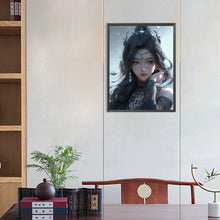 Load image into Gallery viewer, Brunette 40*55CM(Picture) Full Round Drill Diamond Painting
