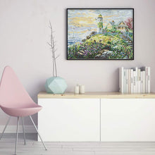 Load image into Gallery viewer, Joy Sunday Lighthouse V (57*46CM) 14CT 2 Stamped Cross Stitch

