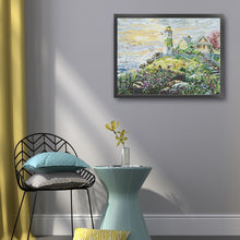 Load image into Gallery viewer, Joy Sunday Lighthouse V (57*46CM) 14CT 2 Stamped Cross Stitch
