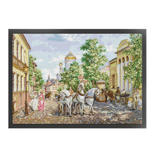 Load image into Gallery viewer, Joy Sunday Troika (60*44CM) 14CT 2 Stamped Cross Stitch
