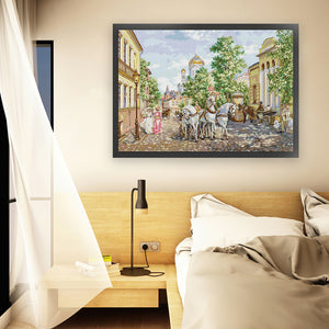 Joy Sunday Troika (60*44CM) 14CT 2 Stamped Cross Stitch