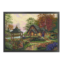 Load image into Gallery viewer, Joy Sunday Wishing Hut (57*42CM) 14CT 2 Stamped Cross Stitch
