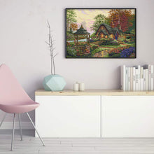 Load image into Gallery viewer, Joy Sunday Wishing Hut (57*42CM) 14CT 2 Stamped Cross Stitch
