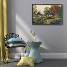 Load image into Gallery viewer, Joy Sunday Wishing Hut (57*42CM) 14CT 2 Stamped Cross Stitch
