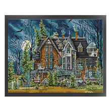 Load image into Gallery viewer, Joy Sunday Dark Castle (59*46CM) 14CT 2 Stamped Cross Stitch
