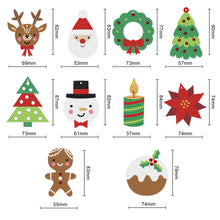 Load image into Gallery viewer, 10PCS DIY Diamond Art Ornaments Special Shape (Xmas Element)
