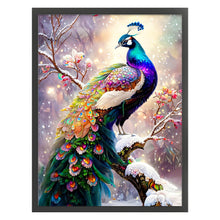 Load image into Gallery viewer, Peacock (50*65CM) 16CT 2 Stamped Cross Stitch
