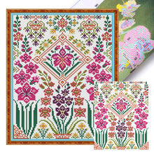 Load image into Gallery viewer, Joy Sunday Flower (27*35CM) 14CT 2 Stamped Cross Stitch
