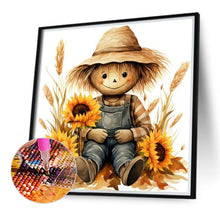 Load image into Gallery viewer, Scarecrow 40*40CM(Canvas) Full Round Drill Diamond Painting
