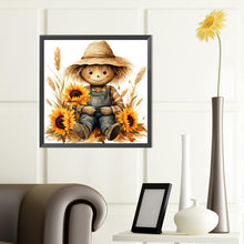 Load image into Gallery viewer, Scarecrow 40*40CM(Canvas) Full Round Drill Diamond Painting
