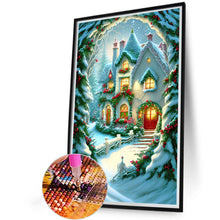 Load image into Gallery viewer, Igloo And Carriage 40*60CM(Canvas) Full Round Drill Diamond Painting
