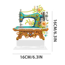 Load image into Gallery viewer, 5D DIY Diamond Art Table Decor Round+Special Shape Sewing Machine (#5)
